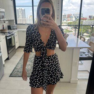 Market Flower Ruffle Skirt Set